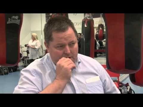 MICK HENNESSY TALKS JAMES DeGALE & TYSON FURY/ FOR iFILM LONDON / JAMES DeGALE MEDIA DAY