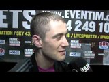 RICKY BURNS POST-FIGHT INTERVIEW FOR iFILM LONDON / BURNS v MITCHELL