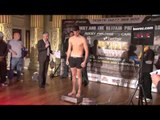ROCKY FIELDING v CARL DILKS OFFICIAL WEIGH-IN / iFILM LONDON
