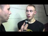 LIAM CONROY POST-FIGHT INTERVIEW FOR iFILM LONDON / CONROY v BLACKWELL