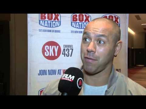 ADAM BOOTH INTERVIEW FOR iFILM LONDON / GROVES v JOHNSON PRESS CONFERENCE