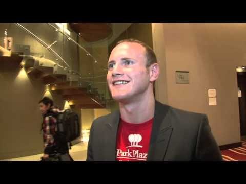 GEORGE GROVES TALKS JOHNSON, FROCH & WORLD TITLES / iFILM LONDON / GROVES v JOHNSON PRESSER
