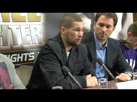 TONY BELLEW, ROCKY FIELDING v CARL DILKS & PRIZEFIGHTER PRESS CONFERENCE / iFILM LONDON