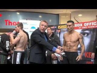 KENNY ANDERSON v ROBIN REID - OFFICIAL WEIGH-IN / iFILM LONDON / THIS IS IT