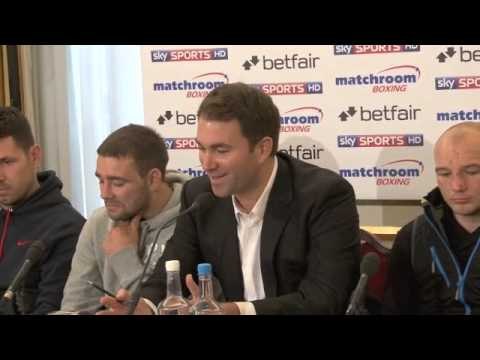 BARKER v HOPE / PURDY v JONES / CONNOR v EVANGELOU / PRESS CONFERENCE / CHRISTMAS CRACKER