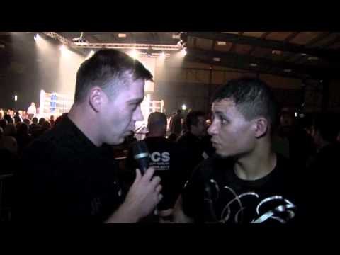 NASSER AL-HARBI POST FIGHT INTERVIEW FOR iFILM LONDON / AL HARBI v LLOYD