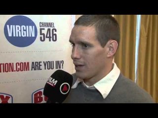 LIAM WALSH INTERVIEW FOR iFILM LONDON / BURNS V WALSH PRESS CONFERENCE
