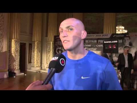 CARL DILKS INTERVIEW FOR iFILM LONDON / FIELDING v DILKS WEIGH-IN