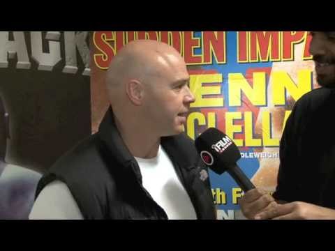 DOMINIC INGLE INTERVIEW FOR iFILM LONDON / JUNIOR WITTER v FRANKIE GAVIN WEIGH-IN