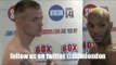 JUNIOR WITTER v FRANKIE GAVIN  - OFFICIAL WEIGH-IN & HEAD TO HEAD / iFILM LONDON