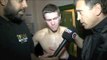 GARY CORCORAN POST-FIGHT INTERVIEW FOR iFILM LONDON / CORCORAN v PAYNE
