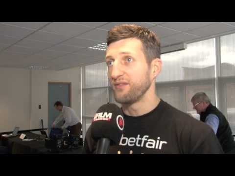CARL FROCH INTERVIEW FOR iFILM LONDON / FROCH v MACK FINAL PRESS CONFERENCE