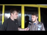 DANNY CASSIUS CONNOR TALKS ABOUT THE EVANGELOU REMATCH CANCELLATION / iFILM LONDON