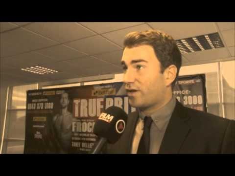 EDDIE HEARN INTERVIEW FOR iFILM LONDON / FROCH v MACK FINAL PRESS CONFERENCE