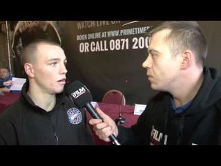 ADAM ETCHES INTERVIEW FOR iFILM LONDON / HATTON v SENCHENKO PRESS CONFERENCE