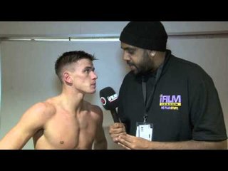MARTIN J WARD POST-FIGHT INTERVIEW FOR iFILM LONDON / WARD v CARR