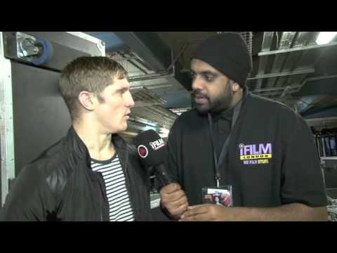 KERRY HOPE POST-FIGHT INTERVIEW FOR iFILM LONDON / HOPE v SZEKERES