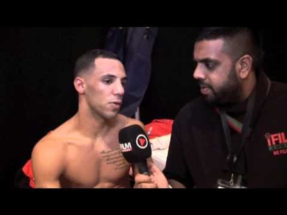 KAL YAFAI POST-FIGHT INTERVIEW FOR iFILM LONDON / YAFAI v PEREZ