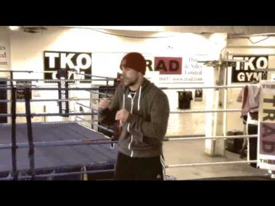 BILLY JOE SAUNDERS WORKOUT / iFILM LONDON / SAUNDERS v BLACKWELL