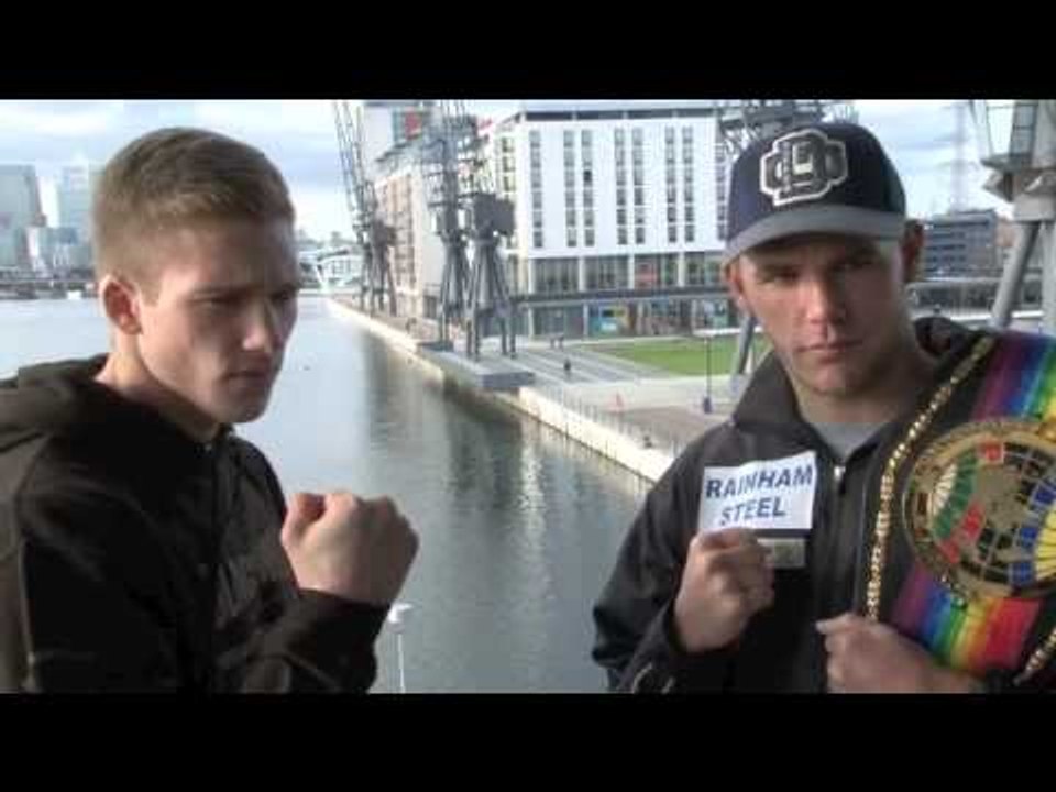 BILLY JOE SAUNDERS v NICK BLACKWELL HEAD TO HEAD @ PRESS CONFERENCE / iFILM LONDON