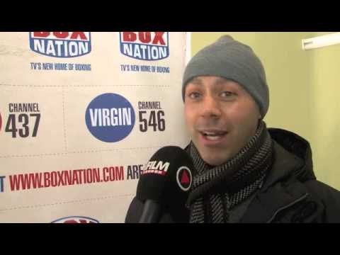 ADAM BOOTH INTERVIEW FOR iFILM LONDON / GROVES v JOHNSON PRESS CONFERENCE