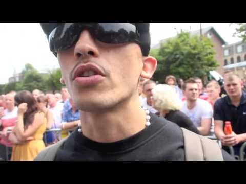 LEE SELBY POST-WEIGH IN INTERVIEW @ QUEENS GARDEN / SELBY SIMION / THE HOMECOMING