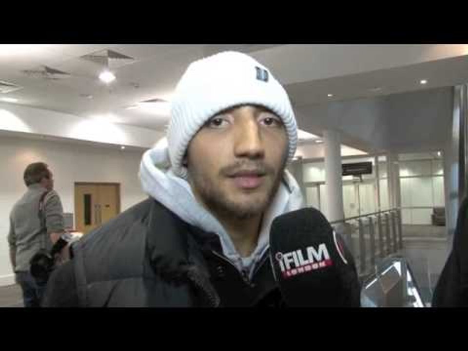 BRADLEY SKEETE WEIGH-IN INTERVIEW FOR iFILM LONDON / SKEETE v SYMONDS