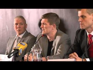 RICKY HATTON v VYACHESLAV SENCHENKO PRESS CONFERENCE (MANCHESTER) / iFILM LONDON