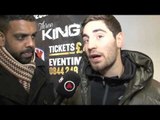 FRANK BUGLIONI WEIGH-IN INTERVIEW FOR iFILM LONDON / BUGLIONI v HEALEY