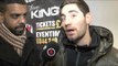 FRANK BUGLIONI WEIGH-IN INTERVIEW FOR iFILM LONDON / BUGLIONI v HEALEY