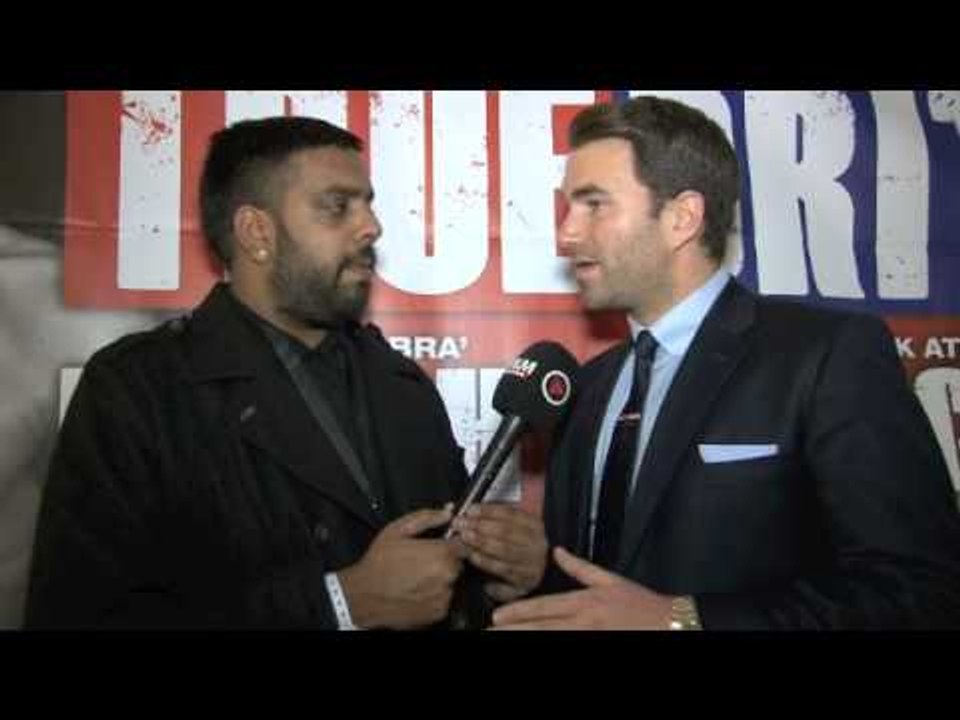EDDIE HEARN POST-SHOW INTERVIEW FOR iFILM LONDON / FROCH v MACK / TRUE BRIT