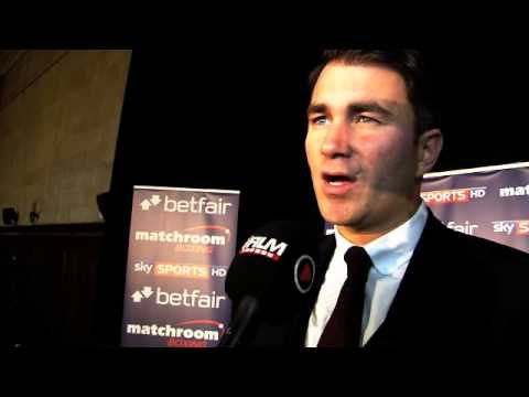 EDDIE HEARN TALKS BROOK, FROCH v KESSLER, BUNCEY, AUDLEY HARRISON / FOR IFILM LONDON