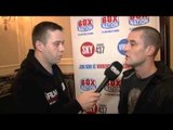 RICKY BURNS INTERVIEW FOR iFILM LONDON / BURNS v VASQUEZ / RULE BRITAINNIA PRESS CONFERENCE