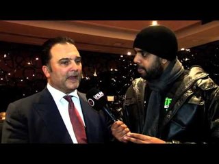 RICHARD SCHAEFER INTERVIEW FOR iFILM LONDON / ANTHONY OGOGO & GOLDEN BOY PRESS CONFERENCE