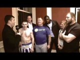 LLOYD ELLETT, SCOTT WELCH & PAUL NEWMAN POST-FIGHT INTERVIEW FOR iFILM LONDON / ELLETT v McCAULEY