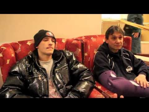 LEE SELBY & CHRIS SANIGAR POST WEIGH-IN INTERVIEW FOR iFILM LONDON / SELBY v LINDSAY