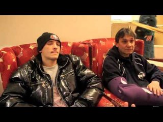 LEE SELBY & CHRIS SANIGAR POST WEIGH-IN INTERVIEW FOR iFILM LONDON / SELBY v LINDSAY