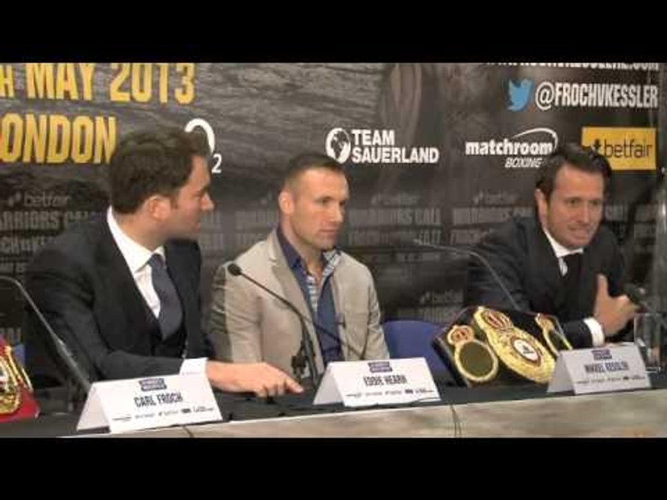 CARL FROCH v MIKKEL KESSLER 2 (PRESS CONFERENCE - O2 LONDON) / iFILM LONDON / WARRIORS' CALL