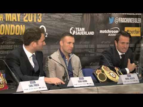 CARL FROCH v MIKKEL KESSLER 2 (PRESS CONFERENCE - O2 LONDON) / iFILM LONDON / WARRIORS' CALL