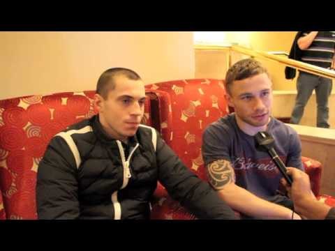 SCOTT QUIGG & CARL FRAMPTON SIDE BY SIDE (EXCLUSIVE INTERVIEW) FOR iFILM LONDON.