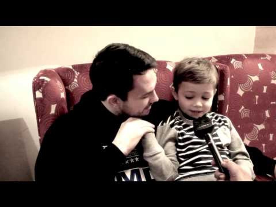 PAUL SMITH JNR & LITTLE PAUL SMITH INTERVIEW FOR iFILM LONDON / EUROPA HOTEL (BELFAST)