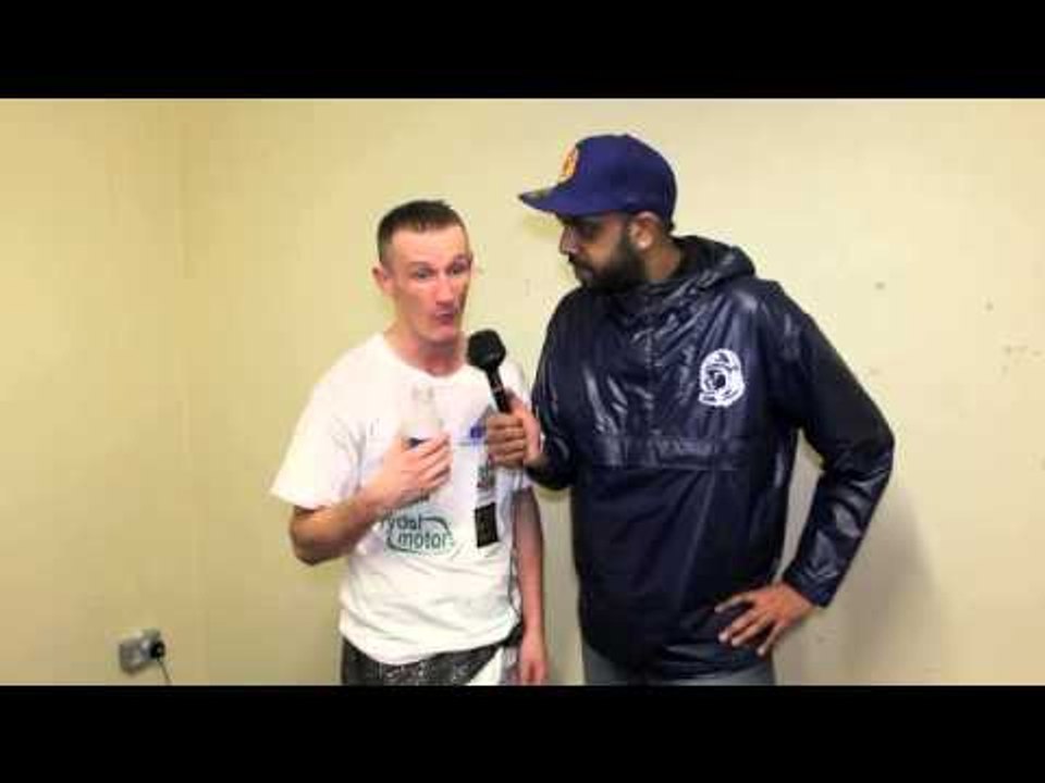 THOMAS STALKER (PRO-DEBUT) POST-FIGHT INTERVIEW FOR iFILM LONDON / STALKER v LAIGHT