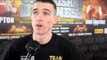 CALLUM SMITH (WEIGH-IN) INTERVIEW FOR iFILM LONDON / SMITH v TOLAN / UNFINISHED BUSINESS