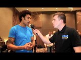 CHINA CLARKE POST WEIGH-IN INTERVIEW FOR iFILM LONDON / CAMACHO v CLARKE / LONDON'S FINEST