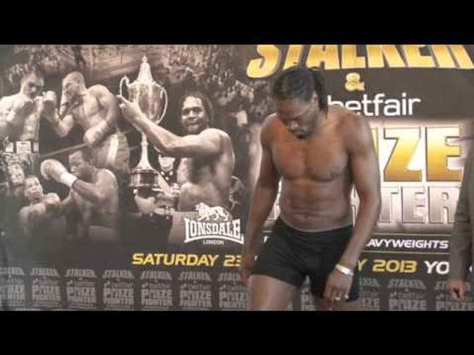 PRIZEFIGHTER INTERNATIONAL HEAVYWEIGHTS 3 (HARRISON, ROGAN, LEWISON) - OFFICIAL WEIGH-IN - iFILM