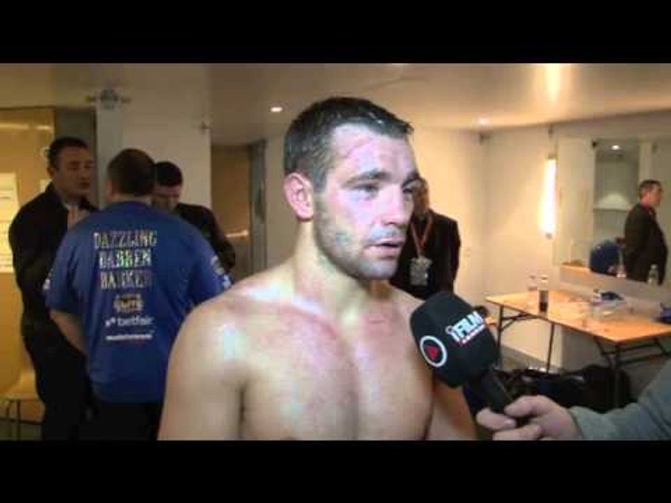 LEE PURDY POST-FIGHT INTERVIEW FOR iFILM LONDON / PURDY v RIVERA / LONDON'S FINEST