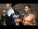 DARREN BARKER (WITH TONY SIMS) POST-FIGHT INTERVIEW FOR iFILM LONDON / BARKER v ROTOLO