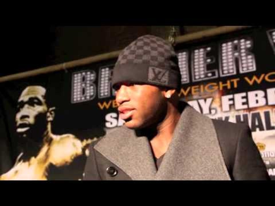 ADRIEN BRONER SAYS GAVIN REES WAS TOUGH & WANTS RICKY BURNS FIGHT / BRONER v REES / iFILM LONDON