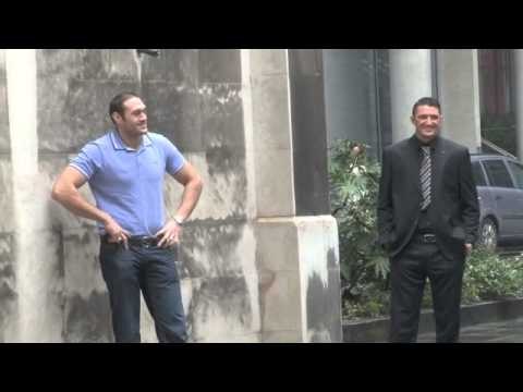 THE FURY COUSINS - TYSON FURY AND HUGHIE FURY / iFILM LONDON