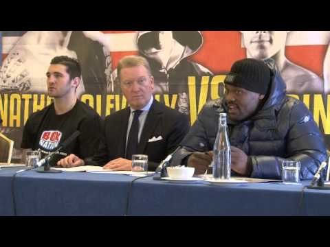 FRANK WARREN, DERECK CHISORA, NATHAN CLEVERLY & LIAM WALSH - FULL PRESS CONFERENCE / RULE BRITANNIA
